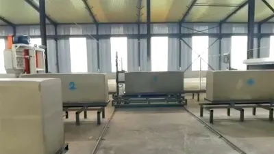 Producción de bloques de HCCA en Changchun