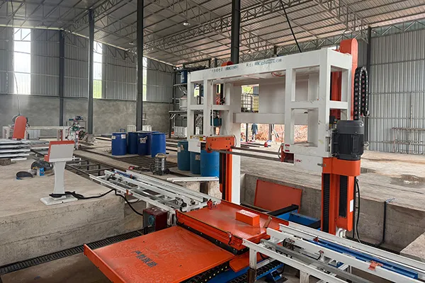 Línea de producción de bloques de HCCA de 100m³/día en Phnom Penh, Camboya