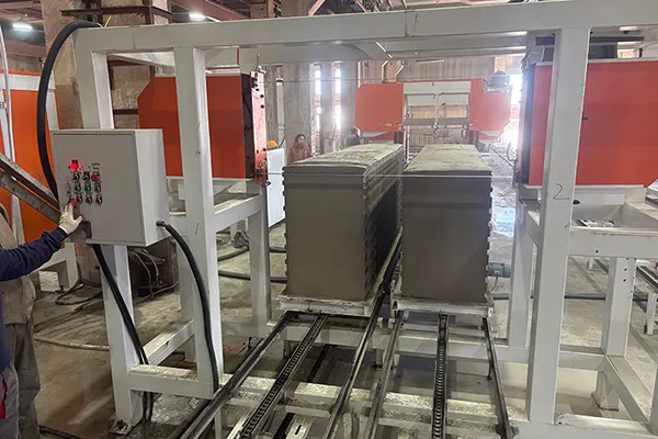 Línea de producción de bloques de hormigón ligero (CLC) y paneles de pared en Mongolia